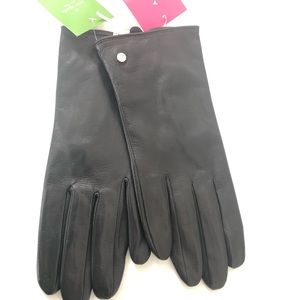 Kate Spade tech friendly leather gloves